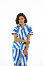 Cargar imagen en el visor de la galería, Midnight Blue Spring Women Pijama
