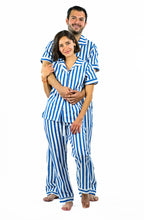 Cargar imagen en el visor de la galería, Midnight Blue Spring Men Pijama
