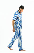 Cargar imagen en el visor de la galería, Midnight Blue Spring Men Pijama
