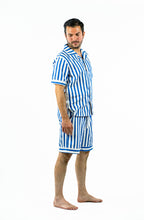 Cargar imagen en el visor de la galería, Fresh Midnight Blue Spring Men Pijama
