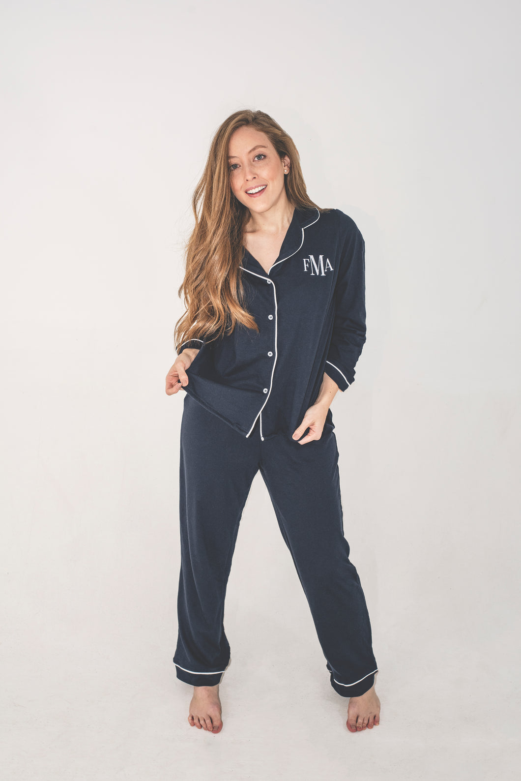 Navy Blue Dreams Pijama